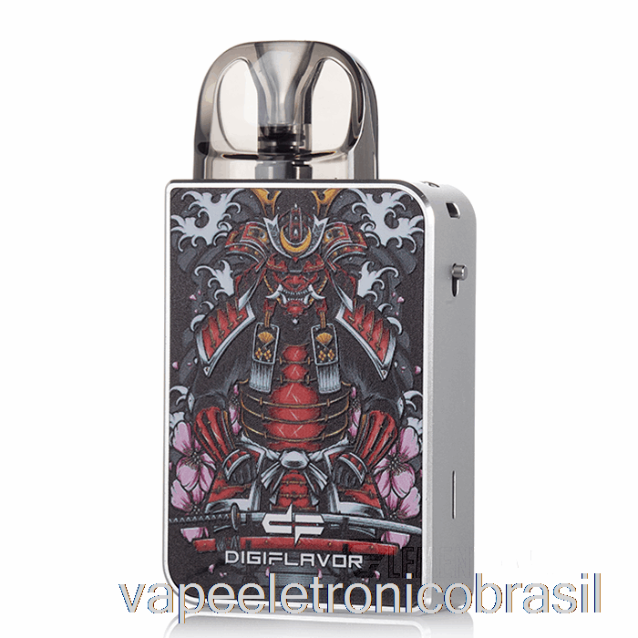 Vape Recarregável Digiflavor Digi-u Pod System Samurai Silver